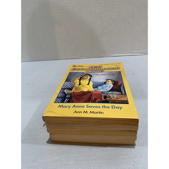 BABYSITTERS CLUB Books Lot 5 Vintage 1980s 90s Paperback By Ann M Martin - Picture 3 of 9